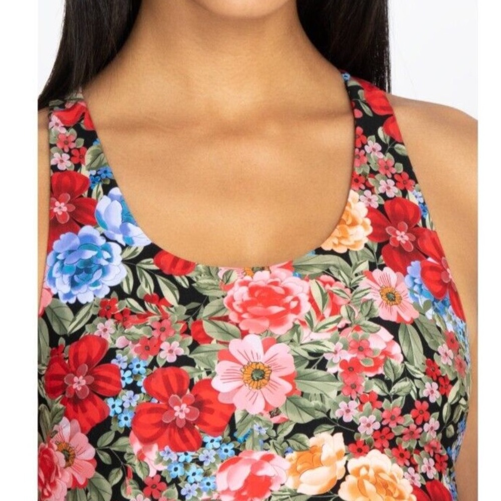 Johnny Was Reversible Print Sports Bra - Picture 2 of 5